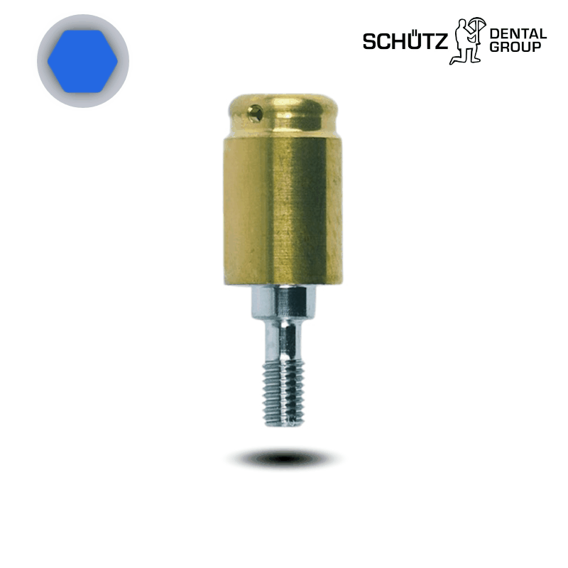 Schütz Dental Locator-Abutment (hex, Ø 5,3/5,5 mm) | Höhe: 3,0 mm