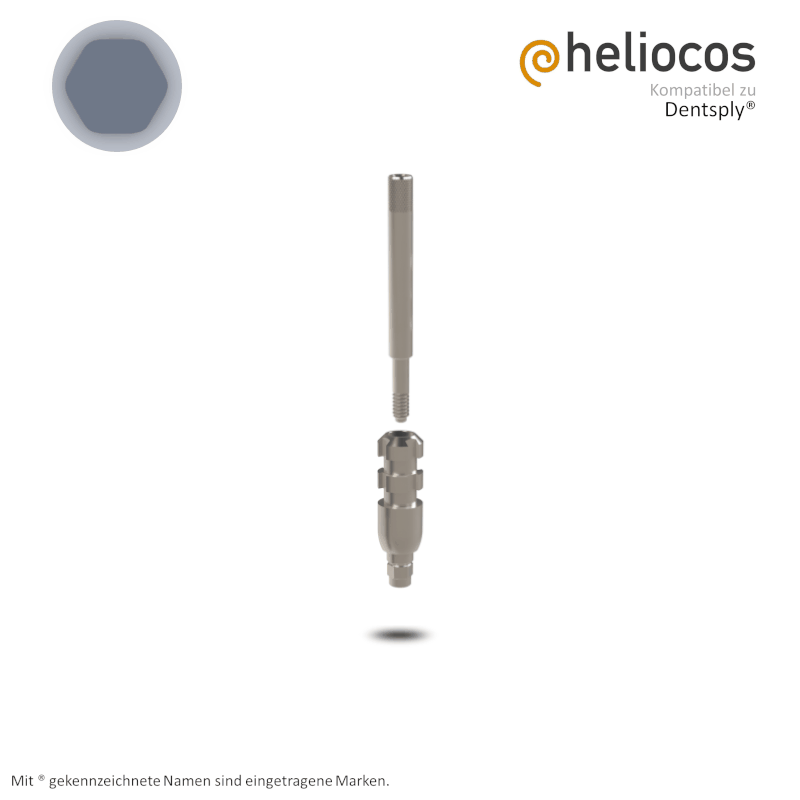 Impression coping compatible with Dentsply® Xive® S Ø 3.4 mm