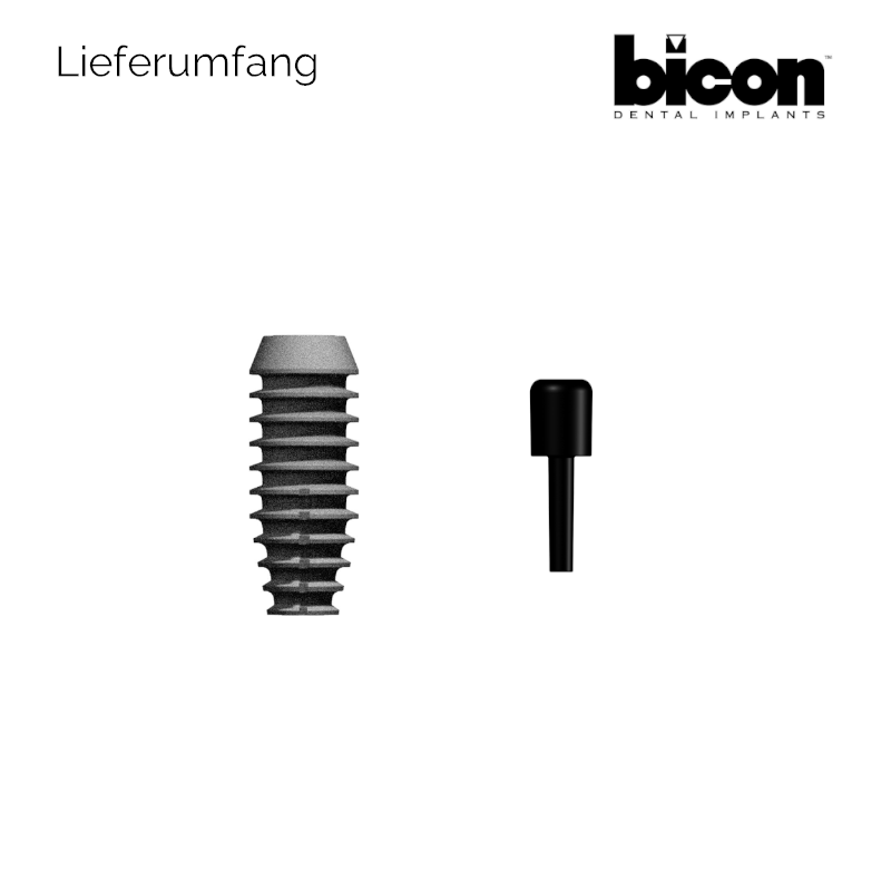 Bicon Integra-CP Kurzimplantat 2,0 mm Schacht | Ø 3,0 mm | Länge: 8,0 mm