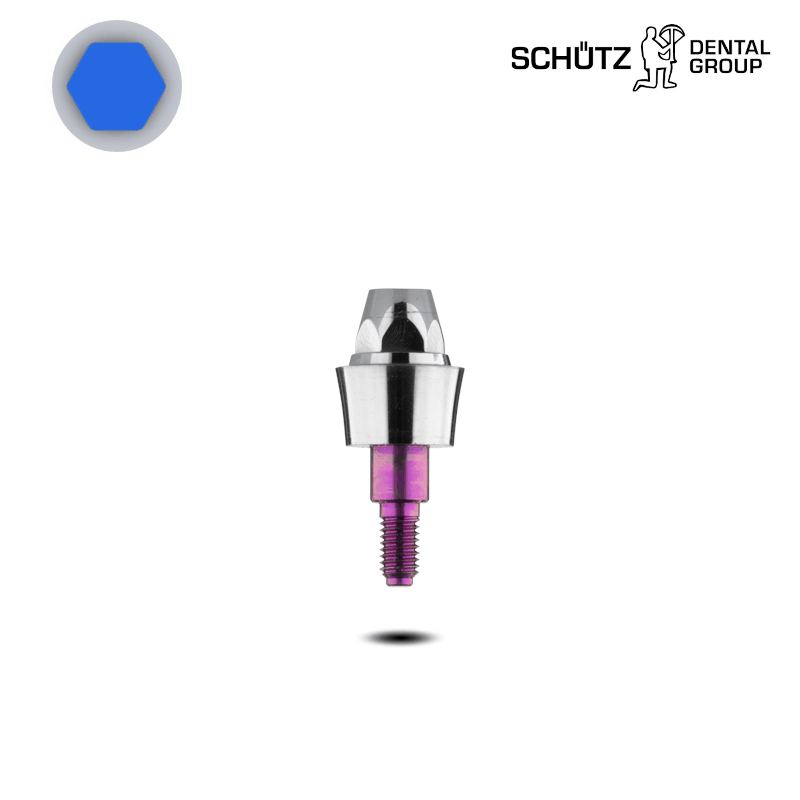 Schütz Dental Multi Unit Abutments (hex, Ø 3,3/3,6 mm) | 0° | Höhe: 1,0 mm | ohne Zubehör